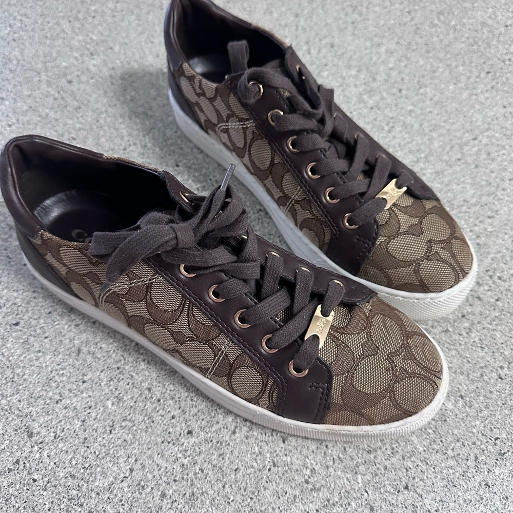 Brown COACH Women's Sneakers